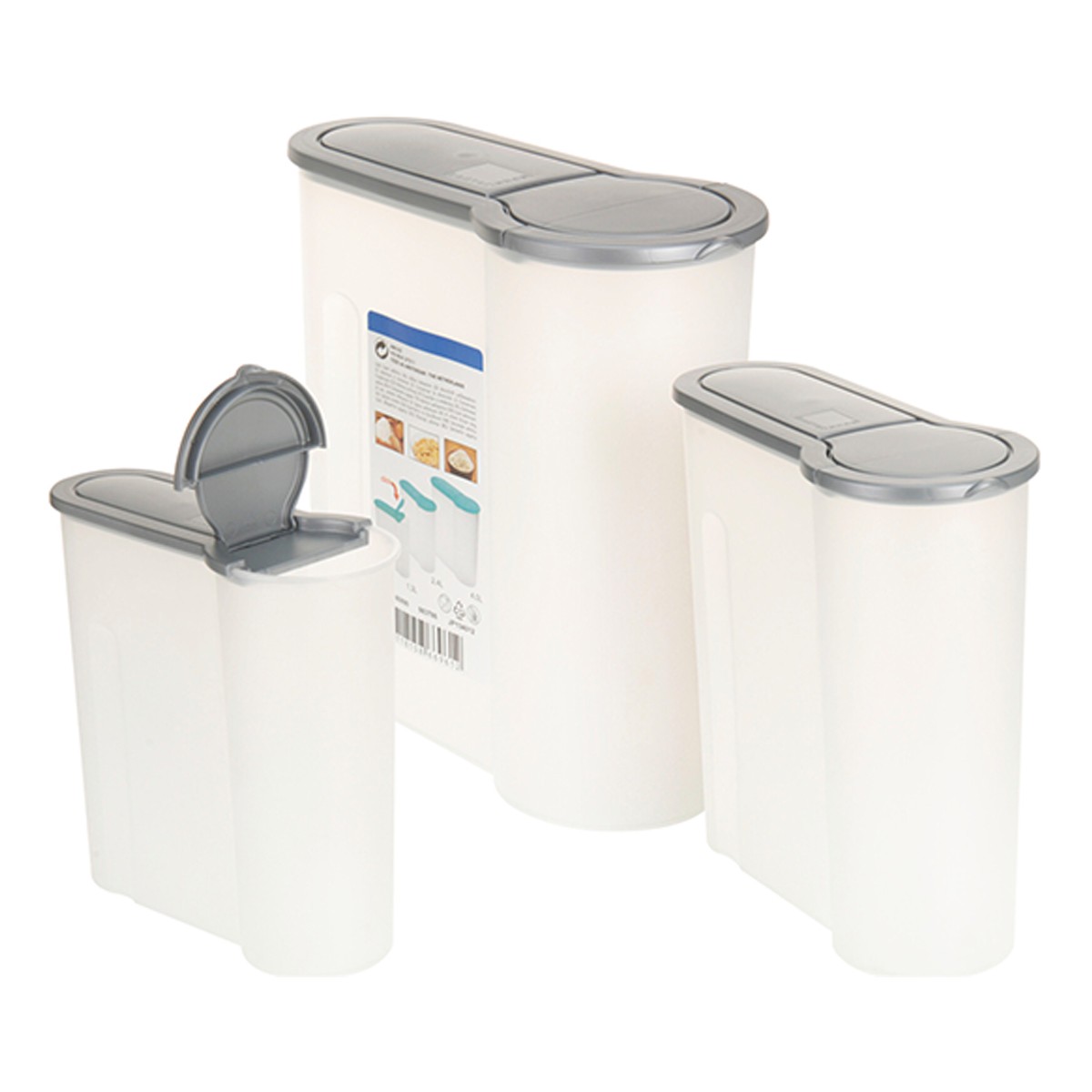 Excellent Houseware Food Storage Containers - Set of 3