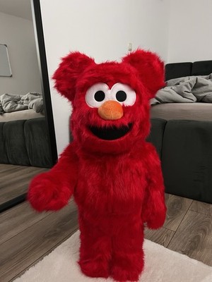 Bearbrick (Be@rbrick) Elmo 1000% Costume Version 2.0 (Sesam Street) 