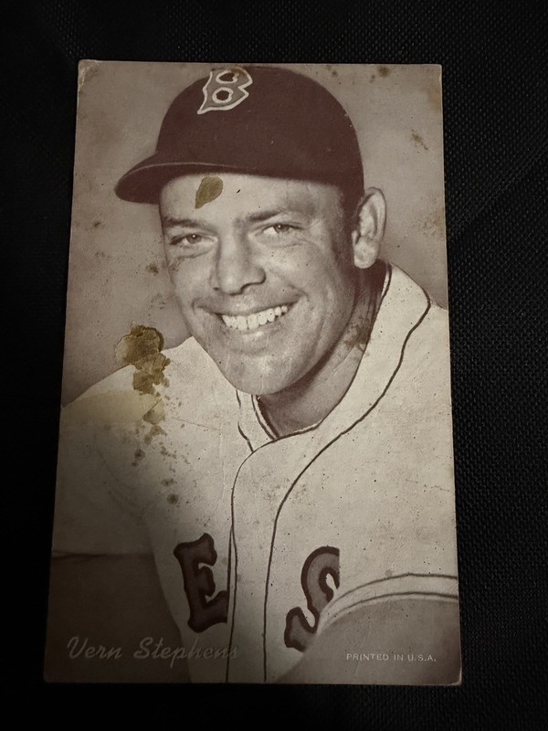 1947-66 Exhibits Set- Break Vern Stephens * Red Sox