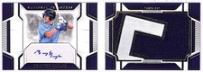 2025 National Treasures Brayden Taylor Jumbo Patch Auto Booklet #7/35 Rays