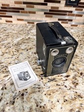 Kodak Brownie Target Six-16 Vintage Box Camera, with original Manual