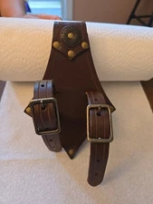 Leather Sword Frog Never Used.  Larp. Renaissance 