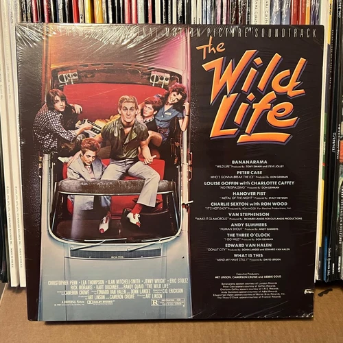 Wild Life Soundtrack **BRAND NEW / OG PRESS** LP Eddie Van Halen LP Vinyl Album