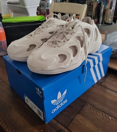 Adidas AdiFom Q Off White Aluminum Sz 10.5