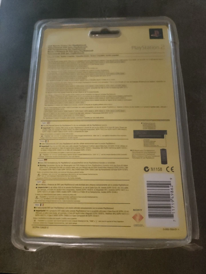 Télécommande Sony PlayStation 2 Neuve Sous Blister. - Photo 3/4