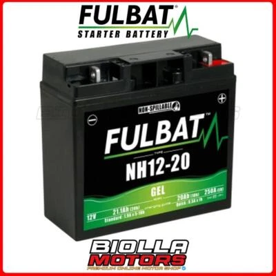 12N20AH-BS BATTERIA FULBAT A GEL BMW R1150 GS 1150 00- NH12-20