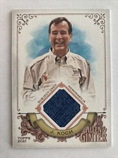 2021 Topps Allen & Ginter Jim Koch Relic Card #AGA-JK Samuel Adams