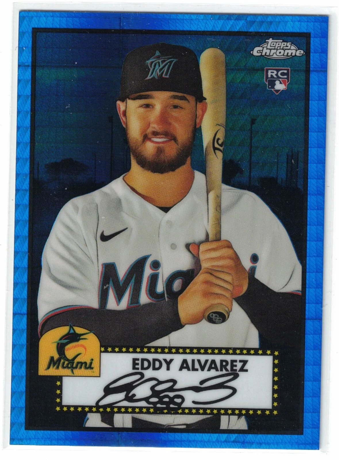 Eddy Alvarez trading card
