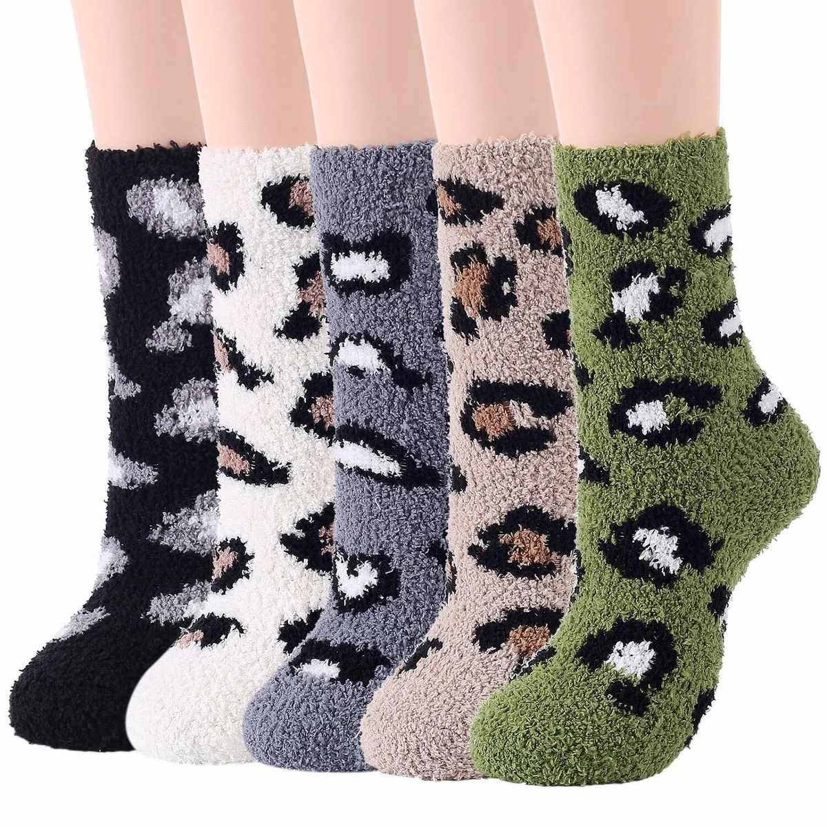 Womens Fuzzy Socks Warm Slipper Socks Winter Fluffy Socks Cozy Fuzzy Socks