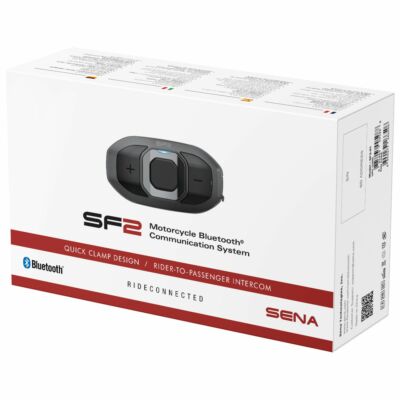 Sena SF2 Einzelset Bluetooth Sprechanlage Headset 800m Reichweite Interkom
