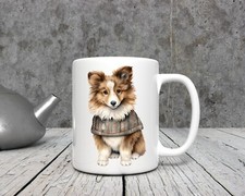 SHELTIE  PUPPY 11 oz coffee mug