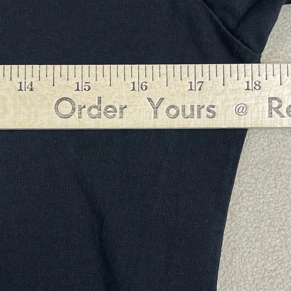 Camisa Philipp Plein Hombre Pequeña Negra Cuello en V Manga Corta Preppy Diseñador Camiseta Foto 4 de 4