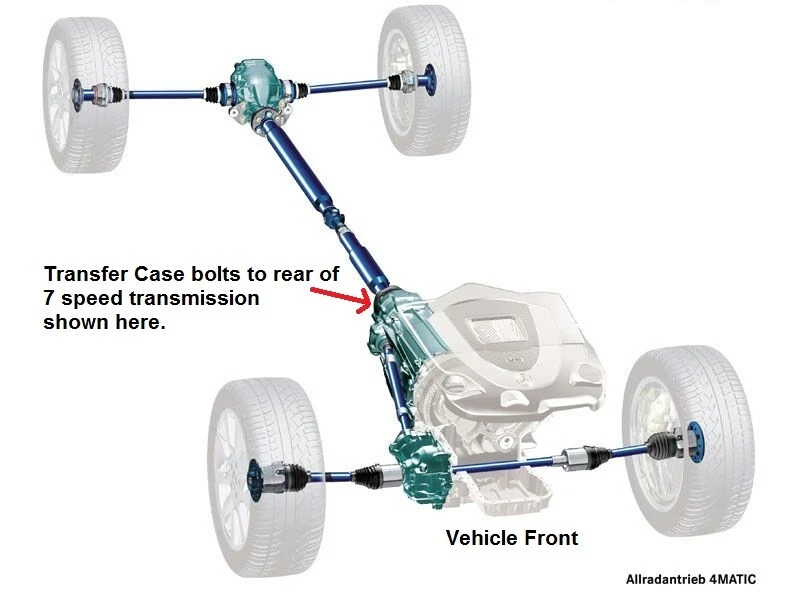 Mercedes 722.9 7G-Tronic 4Matic Caja Transferencia Kit Reconstrucción Rodamientos Sellos TIMKEN Foto 3 de 3