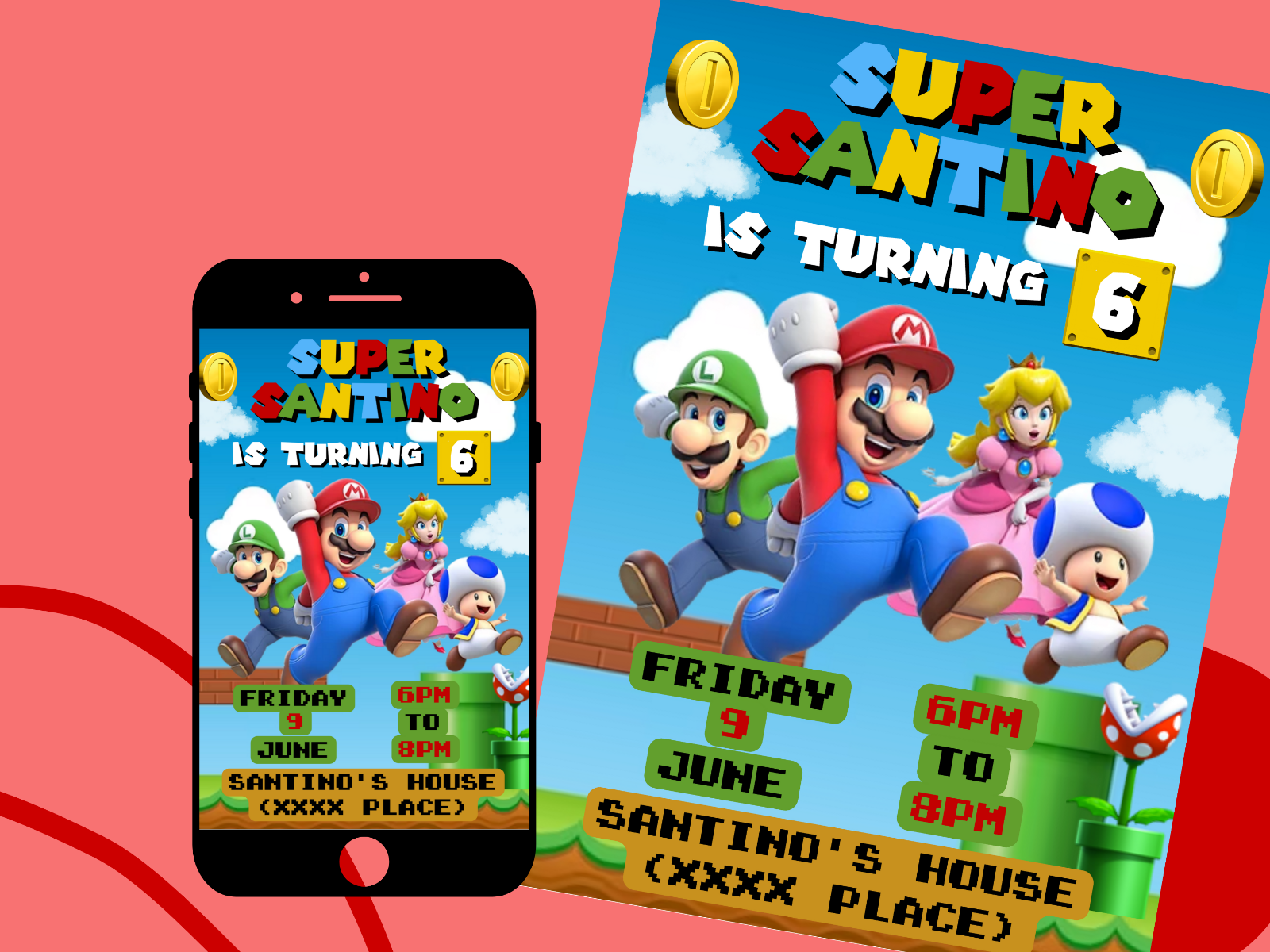 Mario PNG - Free Download  Super mario bros party, Super mario party,  Super mario birthday