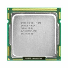 Intel Core i7-870 CPU Quad-Core 2.93 GHz 8M SLBJG LGA 1156 95W Processors