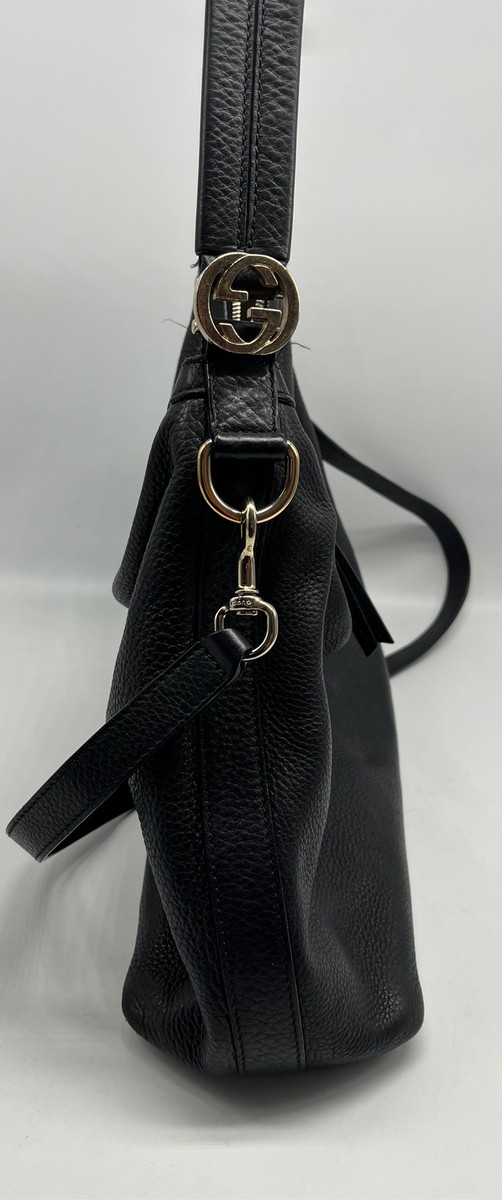 バッグ GUCCI One shoulderbag GG hobo black Gucci Black Small GG Hobo Shoulder Bag – Rediscover Vintage
