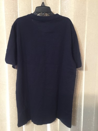 NWT $24.50 Tommy Hilfiger Boys Navy Blue Short Sleeve T-Shirt Size M - Picture 4 of 4