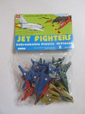 1985 JAK PAK INC Jet Fighters 16 pieces 