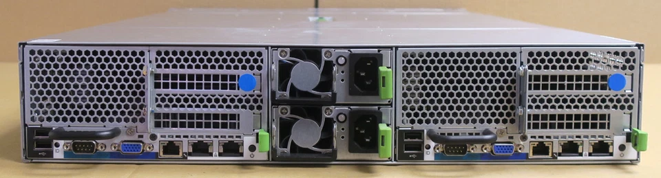 Fujitsu Primergy CX400 S1 24 2.5" Bay +2x CX270 S1 4x E5-2650 128GB Server Nodes - Image 2 of 4