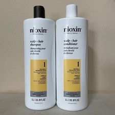 Nioxin Pro Clinical 1 Scalp Hair Shampoo and Conditioner Duo 33.8 oz each