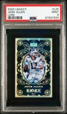 2022 Panini Legacy Lore Josh Allen L25 PSA 9 🔥