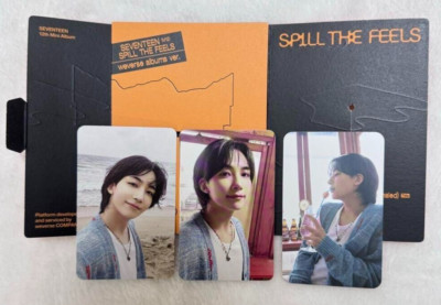 Weverse Card wallet SEVENTEEN トレカ ジョンハン SEVENTEEN JEONGHAN Spill The Feels weverse albums ver. Photocard
