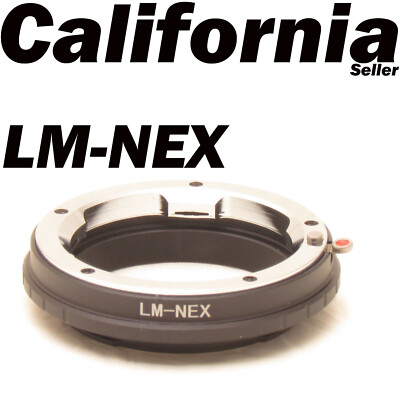 LM Leica to Sony E NEX 3 NEX 5 NEX 7 NEX C3 5C 5N VG20 Lens Adapter VG9000 