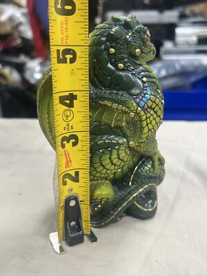 Windstone Editions Green 1988 Young Youth Dragon Pena 5.75