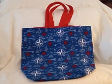 Pre-Holiday Sale Hand Made Reusable Multi Function Bag Nautical