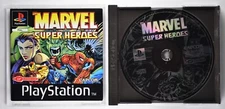 Marvel Super Heroes PS1 PAL Complete CIB Rare Capcom Fighting Game 1999