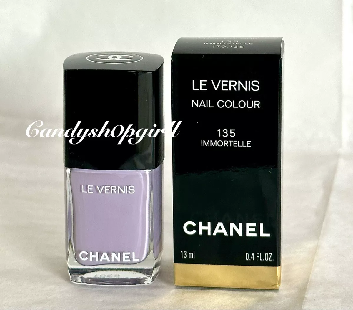 NEW Limited Edition CHANEL Le Vernis Nail Colour Nail Polish (135  Immortelle)