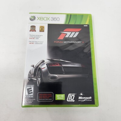  Forza Motorsport 3 Xbox 360 Sealed Brand New Racing Video game 