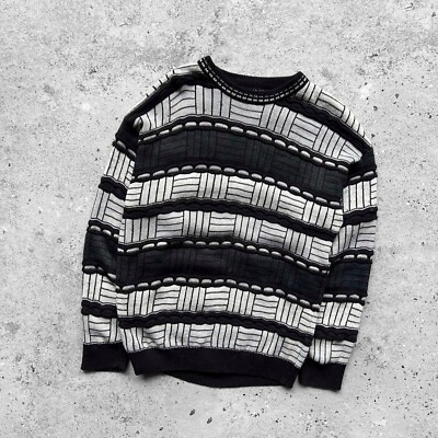Adino Lando Herren Vintage Coogi Style Pullover