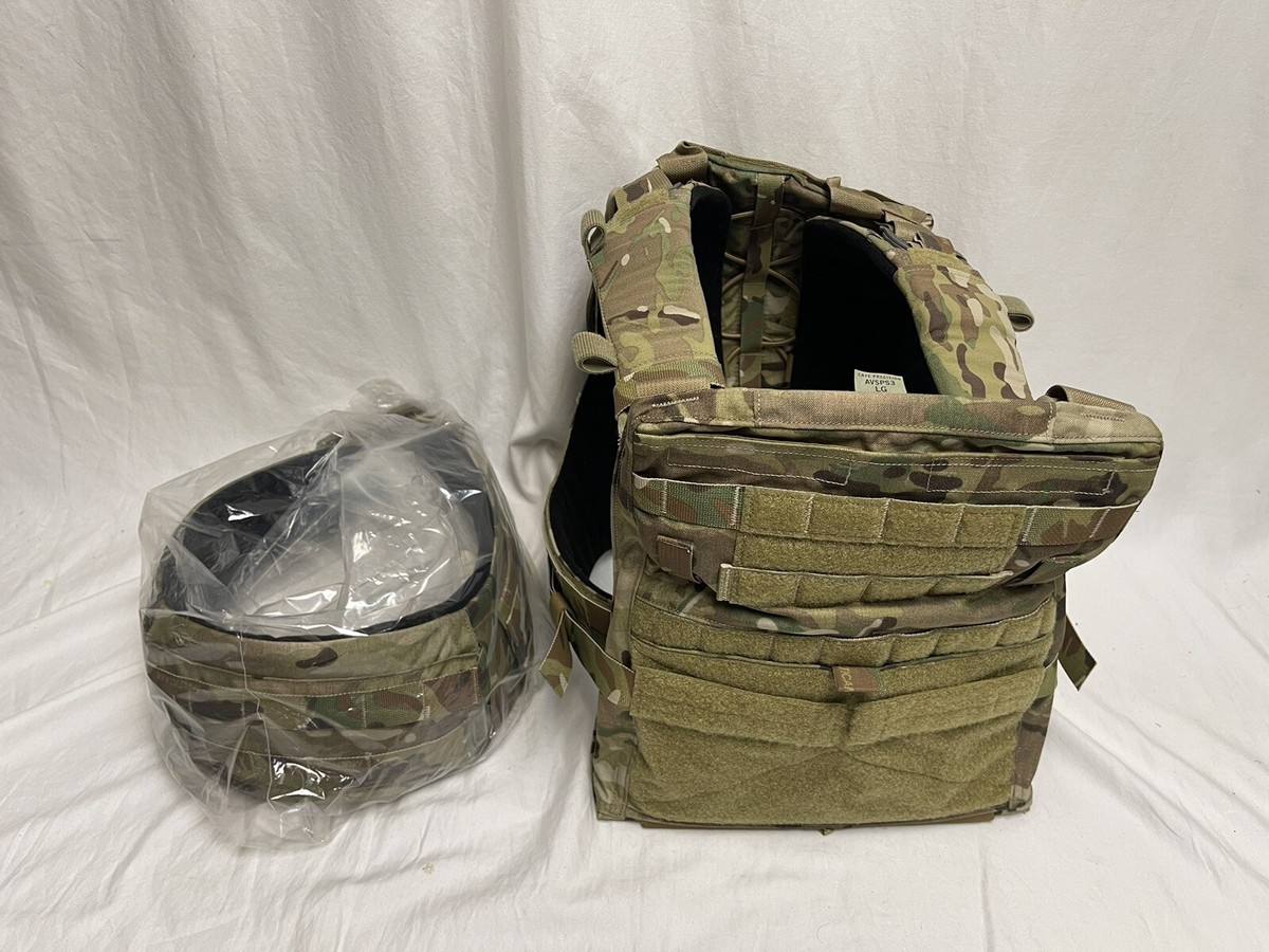 Ki　crye precision AVS Crye Precision AVS Plate Carrier Multicam Large Full Kit Pouches