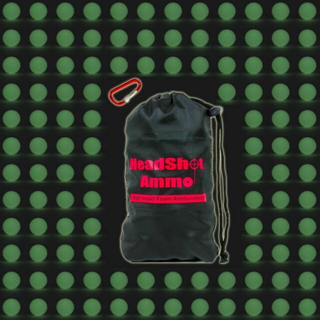 glow in the dark nerf rival balls