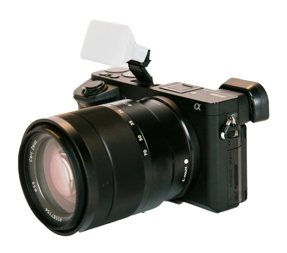 3D Flex Flash The NEST MiCRO Pop-up Flash Diffuser Sony Alpha a6000 a6300 a6500 - Image 2 of 4