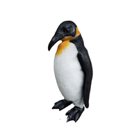 Abstrakt Figur Statue Skulptur Deko Garten Design Statuen Dekoration Pinguin Neu