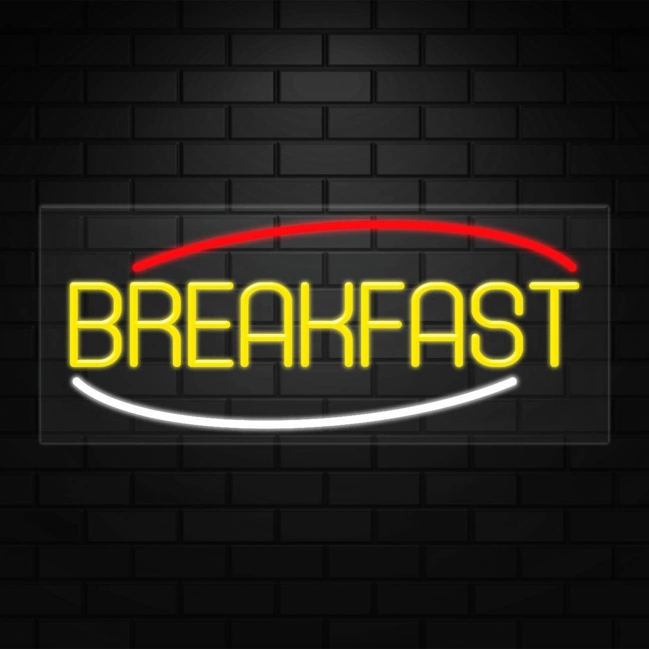 Breakfast Sign for Business Displays | LED Flex Neon | 32"W 