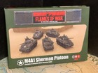 US M4A1 Sherman platoon + crew 15mm WWII Flames War British UBX02 Soviet French — photo 1