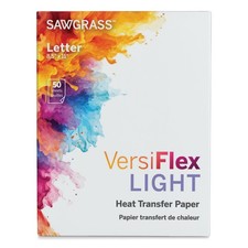 Sawgrass VersiFlex Light Heat Transfer Paper - Pkg of 50, 8-1/2" x 11"