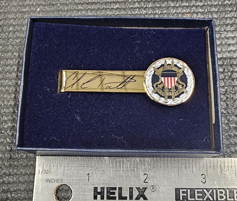 General Colin Powell CJCS tie Clip