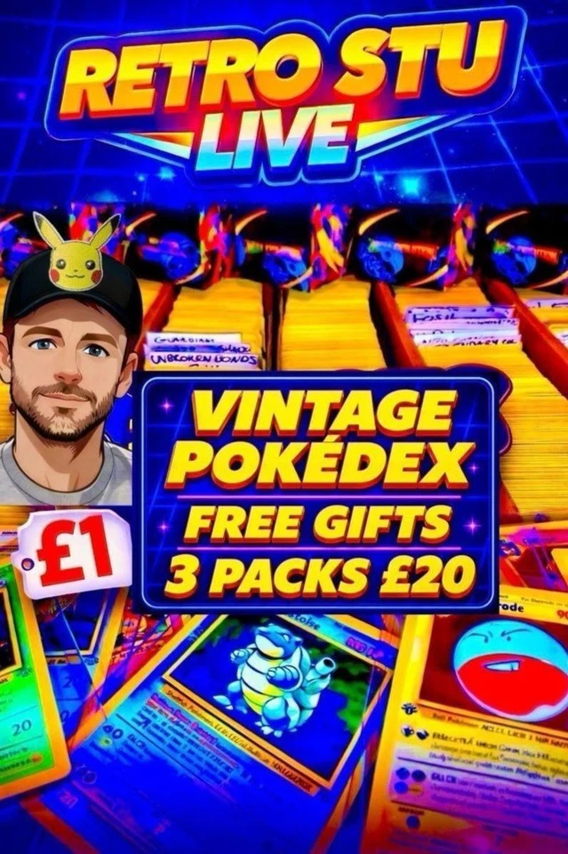 Vintage Pokedex | Free Gifts | Sealed Promos | Packs