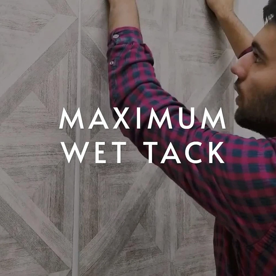 Adhesivo para papel tapiz base arcilla extra resistente Roman PRO-732 5 galones Foto 4 de 4