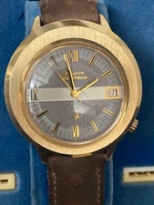 NEW NOS Vtg 1970s BULOVA N4 Men's Accutron Watch + BOX + TAG MINTY!