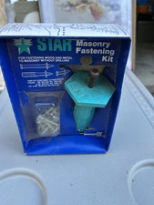 Star Masonry Fastening Kit Concrete Tool