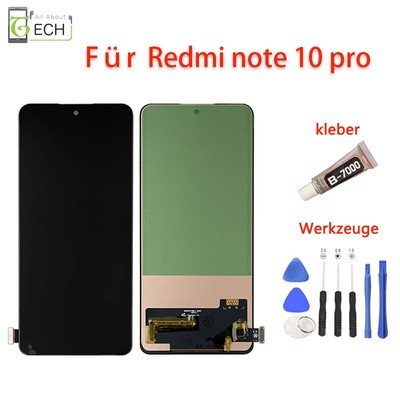 Für Xiaomi Redmi Note 10 Pro / 10 Pro Max LCD Display Bildschirm Touchscreen