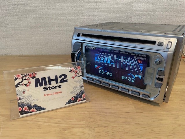 Kenwood DPX-4021 2DIN Car Audio CD Cassette Player Operation confirmed Very good