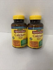 2 Nature Made Calcium 600 mg, with Vitamin D3 150ct Each 300ct Total EXP 3/2028