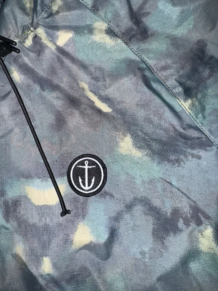 Jaqueta masculina CAPTAIN FIN TYPHOON média técnica camuflada *usada 1 vez! - Imagem 3 de 4