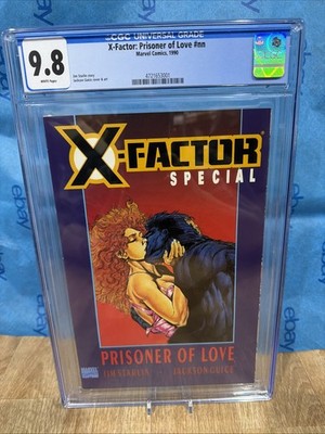 X-Factor Prisoner of Love (1990) CGC 9.8 Jim Starlin Jackson Guice Marvel Graded
